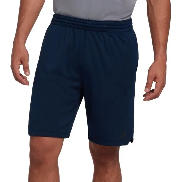 New Adidas Mens Axis Knit Training Shorts Dark Blue Size Small