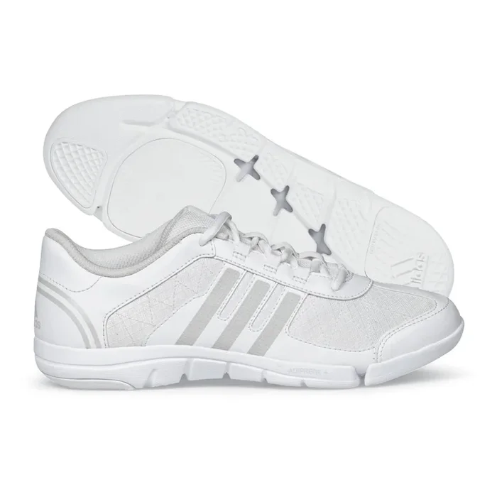 New Adidas Performance Women’s 7 Triple Cheer Shoe 100% Synthetic White/Brown