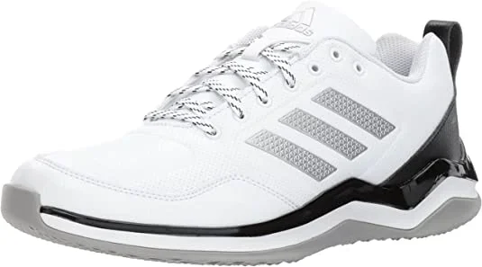 New Adidas Speed Trainer 3 K Shoe Blk/lSlvr/Wht Youth 3 Baseball Training Shoe
