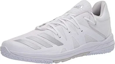 New Adidas Speed Turf Baseball Sneaker Size Men’s 9.5 White/Silver