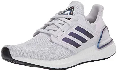 New Adidas Ultraboost 20 Sneaker Men’s 12 Gray/Blue/White EG0695