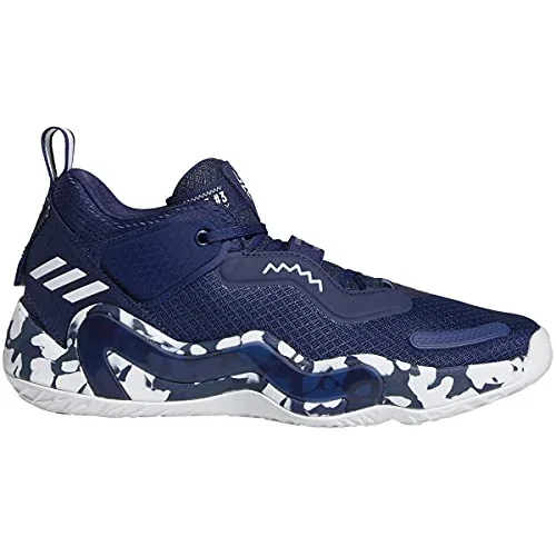 New adidas Unisex-Adult D.O.N. Issue 3 Basketball Shoe Navy Men 5.5/ Women 6.5