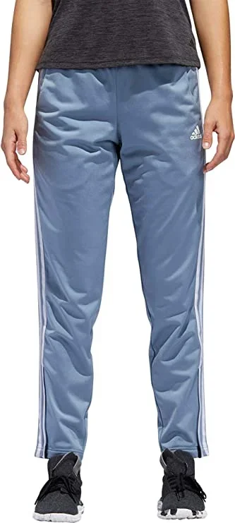 New ADIDAS Women’s Essentials Tricot Tapered Track Pants(Grey/White,X-Small)
