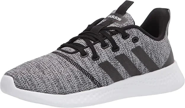 New Adidas Women’s Puremotion Running Shoe Size 6.5 Black/Gray/White