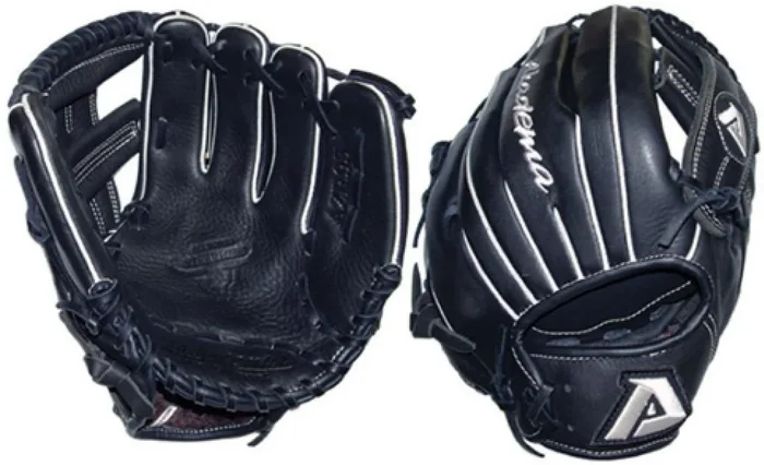 New Akadema AZR-95 Prodigy Series 11.0 Inch RHT Youth Baseball Glove Black