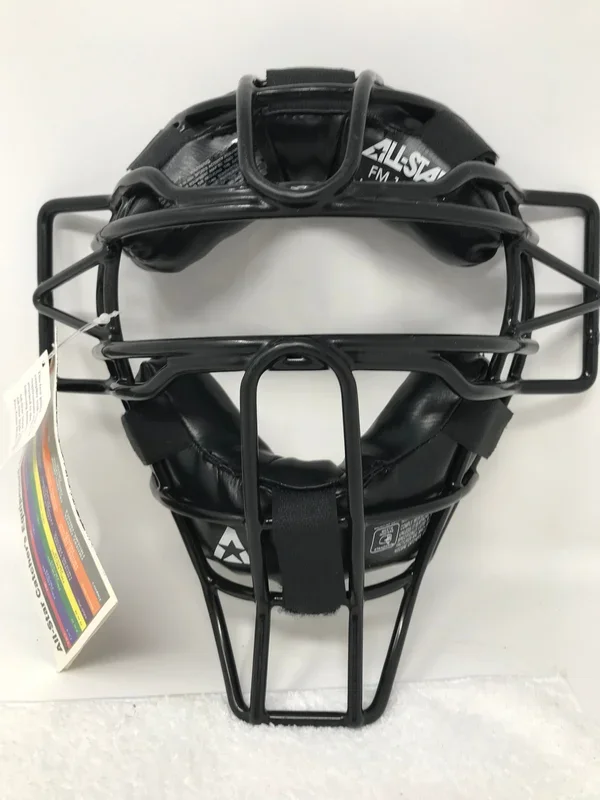 New All-Star Ages 12-16 Baseball/Softball FM11EXT Mask Black NOCSAE Certified