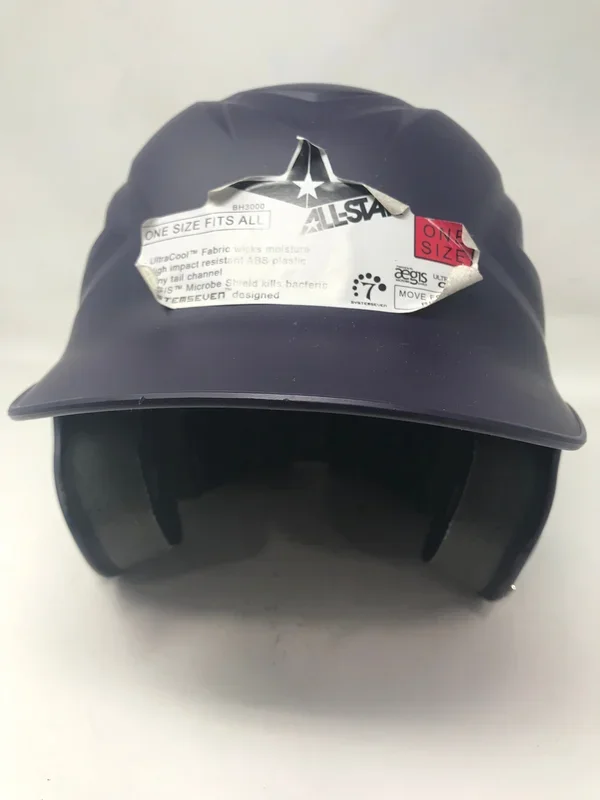 New All-Star BH3000 Matte Finish OSFA System 7 Batter’s Helmet 6 1/2-7 1/2 Ppl.