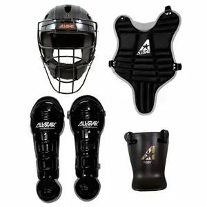 New All Star Tee Ball League Series Catchers Kit Complete Black Baseball