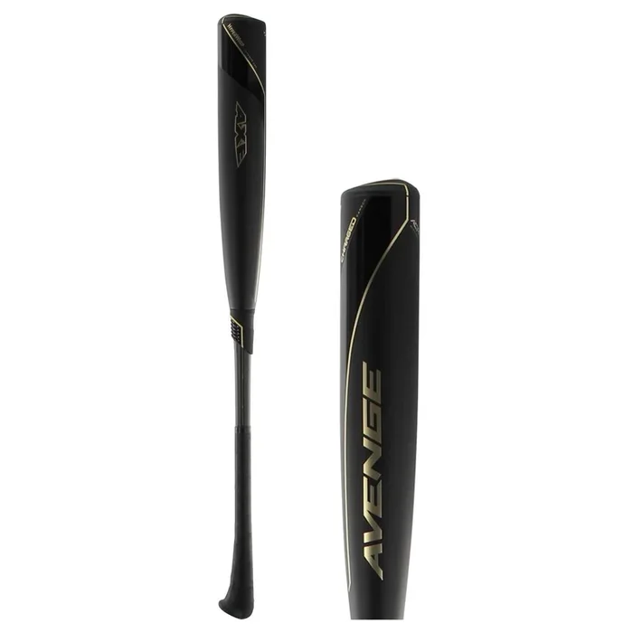 New Axe Avenge Pro Axe Handle BBCOR Baseball Bat: L140H-BJ Black/Gold