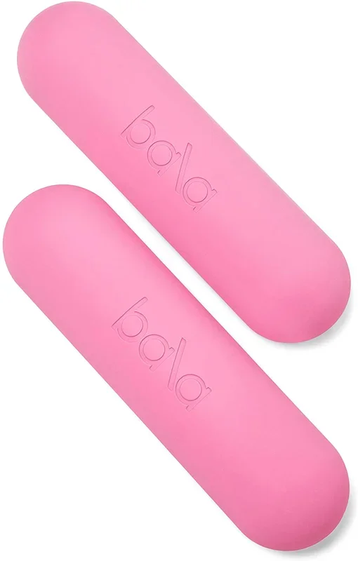 New Bala Bars – Set of 2 (3lb Each) Dumbbell Set Pink for any Workout