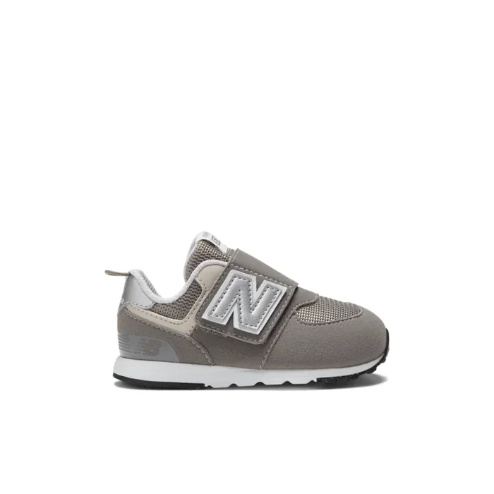 New Balance Infant & Toddler 574 NEW-B Hook & Loop Shoe – NW574GR (X-Wide)