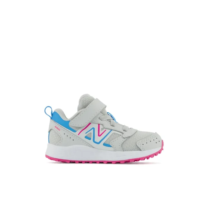 New Balance Infant & Toddler Fresh Foam 650 Bungee Lace with Top Strap Shoe – IT650GP1 (X-Wide)