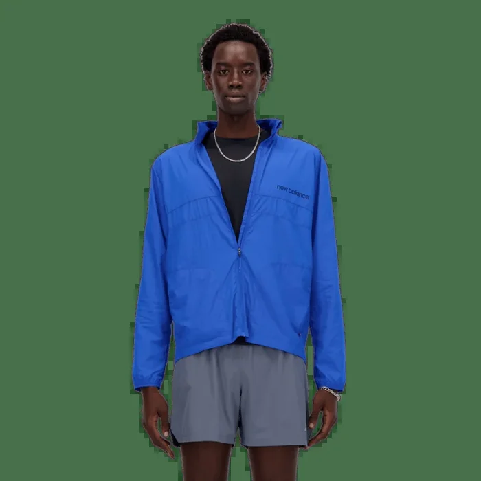 New Balance Men’s Athletics Graphic Packable Jacket