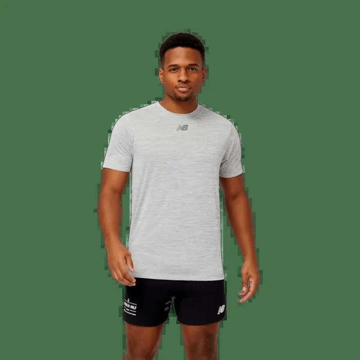 New Balance Men’s Impact Run Luminous Short Sleeve Shirt