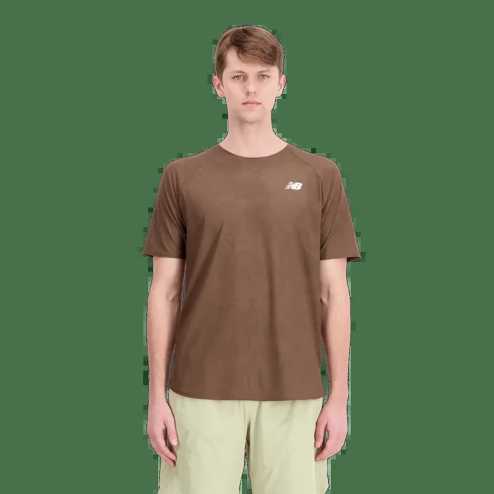 New Balance Men’s Q Speed Jacquard Short Sleeve Tee