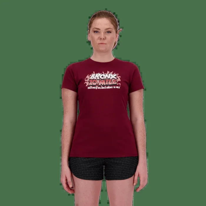 New Balance Women’s Bronx 10 Mile Graphic T-Shirt