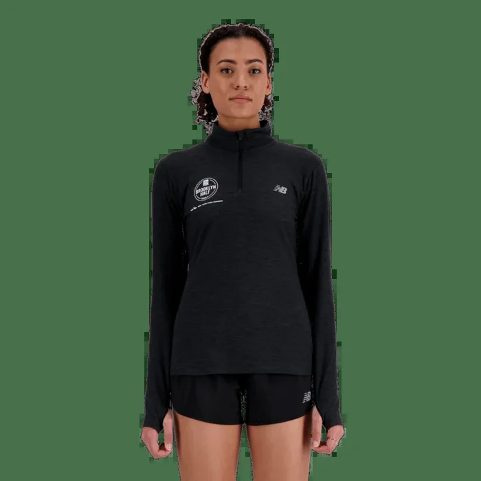New Balance Women’s RBC Brooklyn Half Sport Essentials Space Dye Quarter Zip