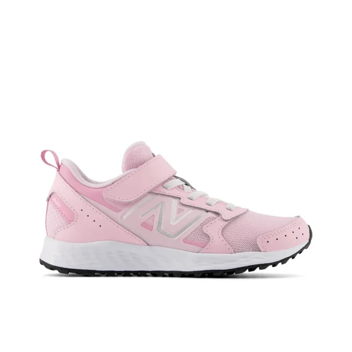 New Balance Youth Girls Fresh Foam 650 Bungee Lace with Top Strap – YT650PS1 (X-Wide)