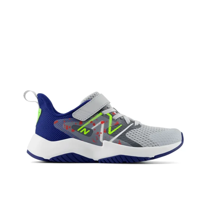 New Balance Youth Rave Run V2 Bungee Lace with Top Strap Shoe – YTRAVKG2 (X-Wide)