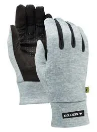 New Burton Youth Touch N’ Go Liner Gloves Large Black/Gray