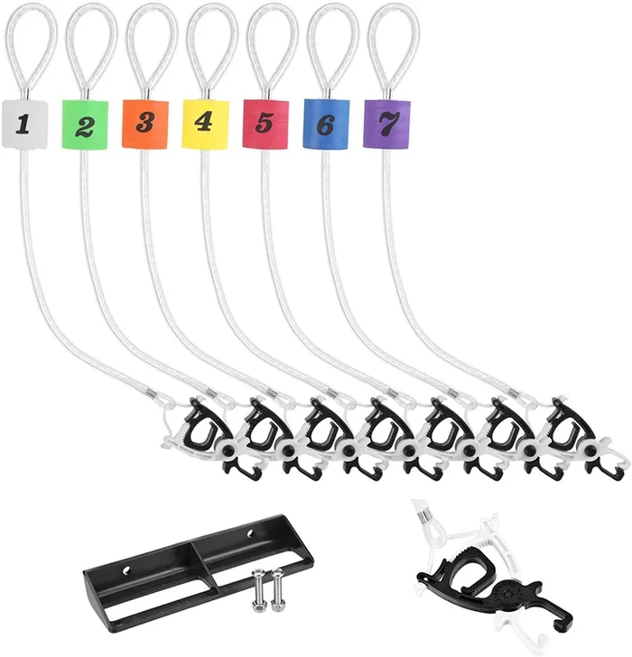 New Cal Coast Fishing Clip-N-Cull Premium Puncture Free Culling System 7 Tags