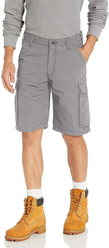 New Carhartt Men’s 11″ Force Tappen Size 36 Cargo Shorts Asphalt Gray