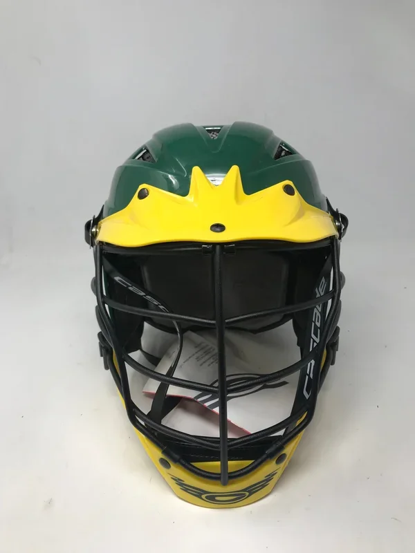 New Cascade CPV-R XXS Lacrosse Helmet Green/Yellow Official Fit to Protect