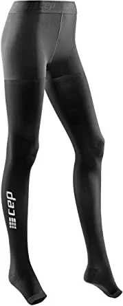 New CEP Women’s Size 1 Recovery+ Pro Compression Tights Black