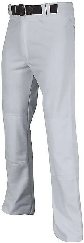 New CHAMPRO Adult Sports Pro-Plus Open-Bottom Baseball Pants Small Gray