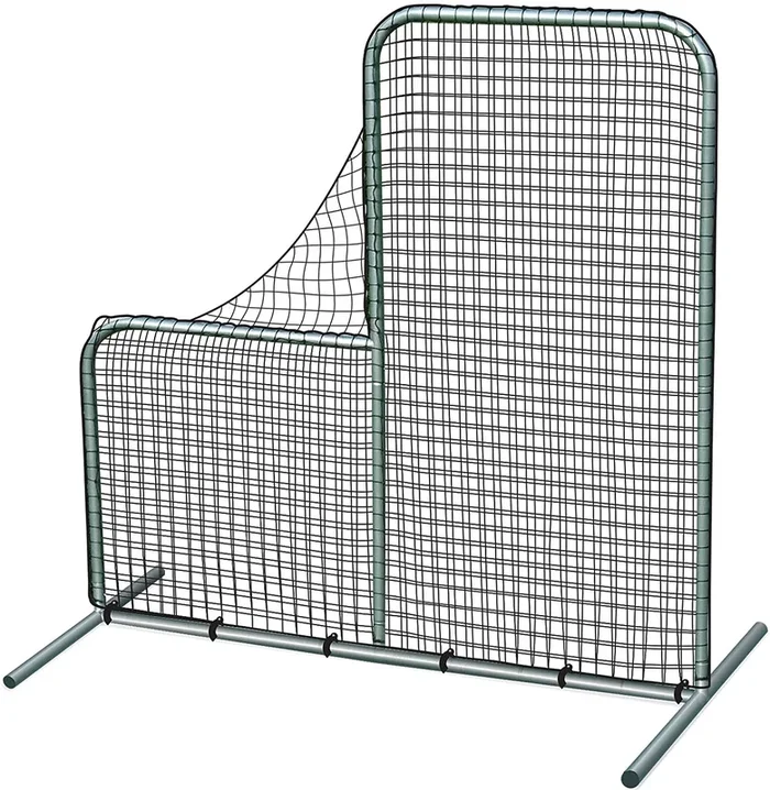 New Champro Pitcher’s Safety L-Screen – 7’x7′ w/ 40″ Drop