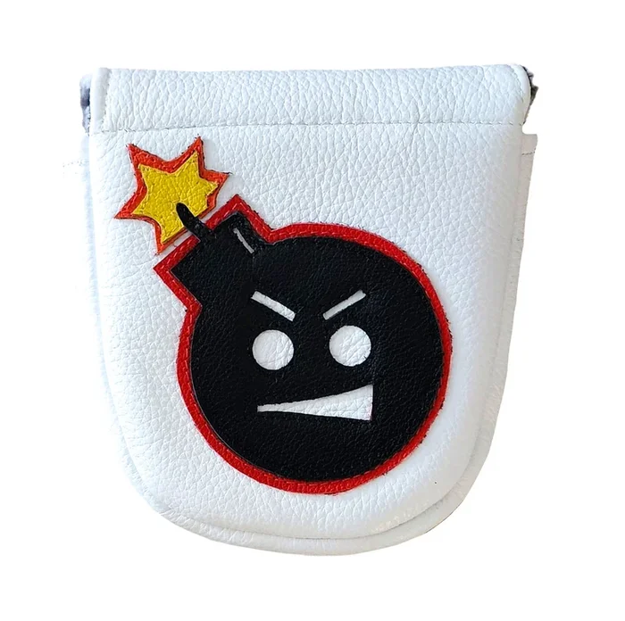 NEW! Custom “Angry Bomb” Putter Cover for the LAB Golf Directed Force 2.1 Mallet Putter