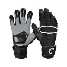 New Cutters 017LP The Reinforcer Lineman Black/White Adult Medium