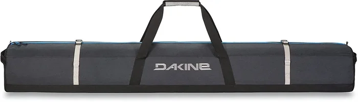 New Dakine Padded Double Ski Bag Snow Protector With Padded Shoulder Strap Grey