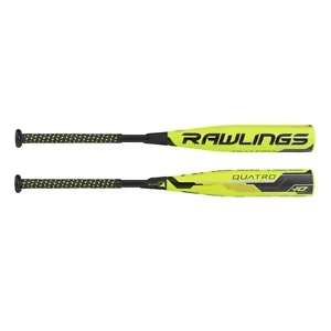 New Demo Rawlings UT8Q34 28/18 Quatro Senior League Baseball Bat 2 3/4″