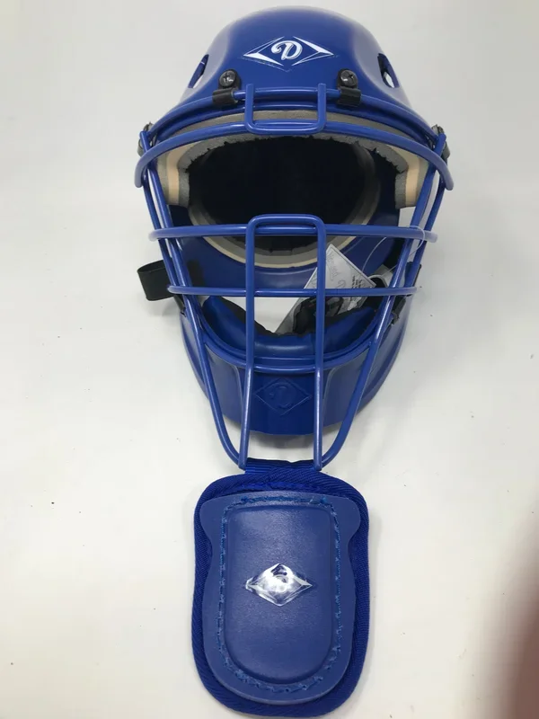 New Diamond Edge Catcher’s Helmet DCH-EDGE Royal/Royal Small