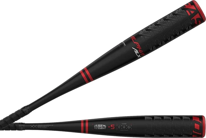 New Easton 2023 Alpha ALX Baseball Bat USSSA Black/Red RS Alloy