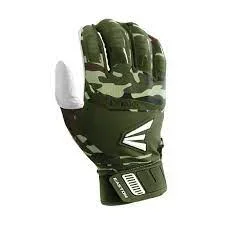New Easton Adult Walk-Off Batting Gloves Small Green Camo