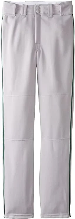 New Easton Baseball Quantum Plus Piped Pants Youth X-Large White/Green