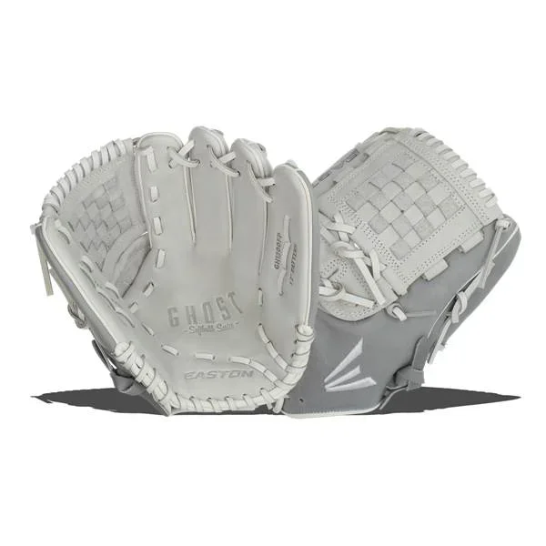 New Easton Ghost Fastpitch Series GH1201FP 12″ RHT Softball Glove Off-Wht