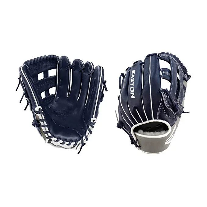 New Easton Professional Collection Game Spec Baseball Glove 12 Inch Blue/Gray