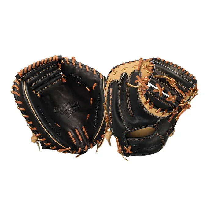 New Easton Professional Collection KIP Baseball Catcher Mitt RHT 34″ Tan/Brown