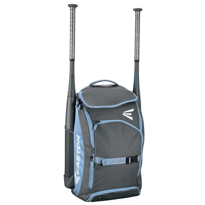 New Easton Prowess Softball Backpack Carolina Blue/Black 21″H x 13″W x 9″ D