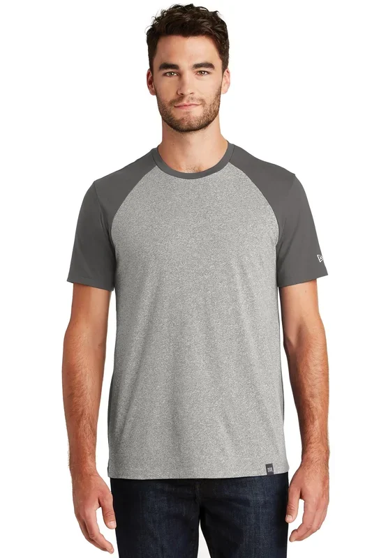New Era Men’s Heritage Blend Varsity Tee. NEA107
