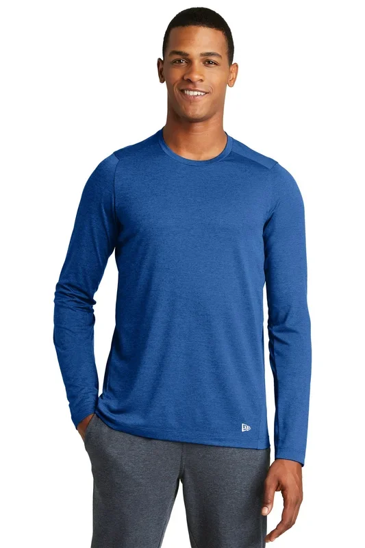 New Era Men’s Series Performance Long Sleeve Crew Tee. NEA201