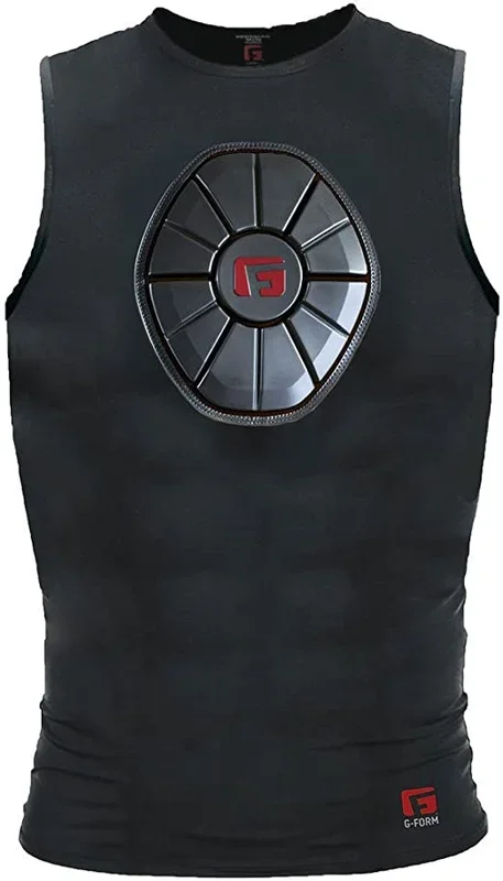 New G-Form Men’s Baseball Large Pro Sternum Shirt Black
