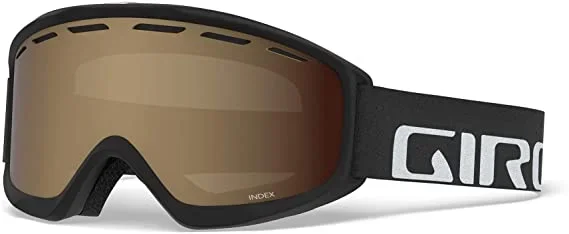New Giro Index Snow Goggle One Size Black Wordmark 7084496