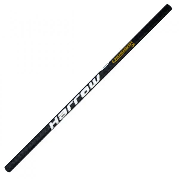 New Harrow Crowbar Lacrosse Attack Shaft 32 Inch Black/White