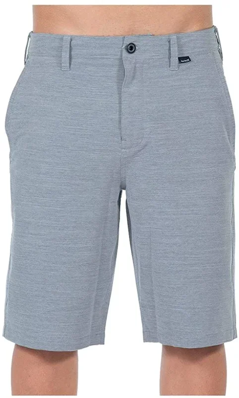 New Hurley MWS0004600 Men’s Dri-FIT Cutback Walkshort Size 34 Wolf Grey