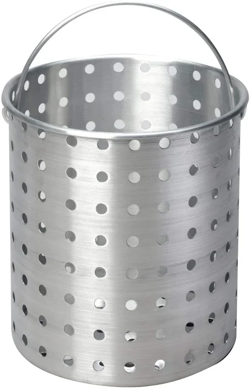 New King Kooker Aluminum Basket, 30 qt Perforate Use with 30 qt King Kooker Pot