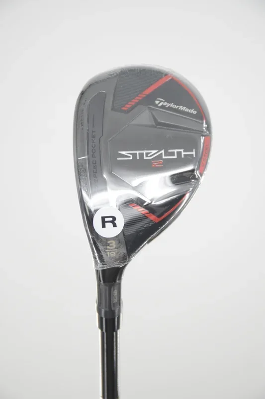 NEW Lefty TaylorMade Stealth 2 Rescue 3 Hybrid R Flex 40.5″